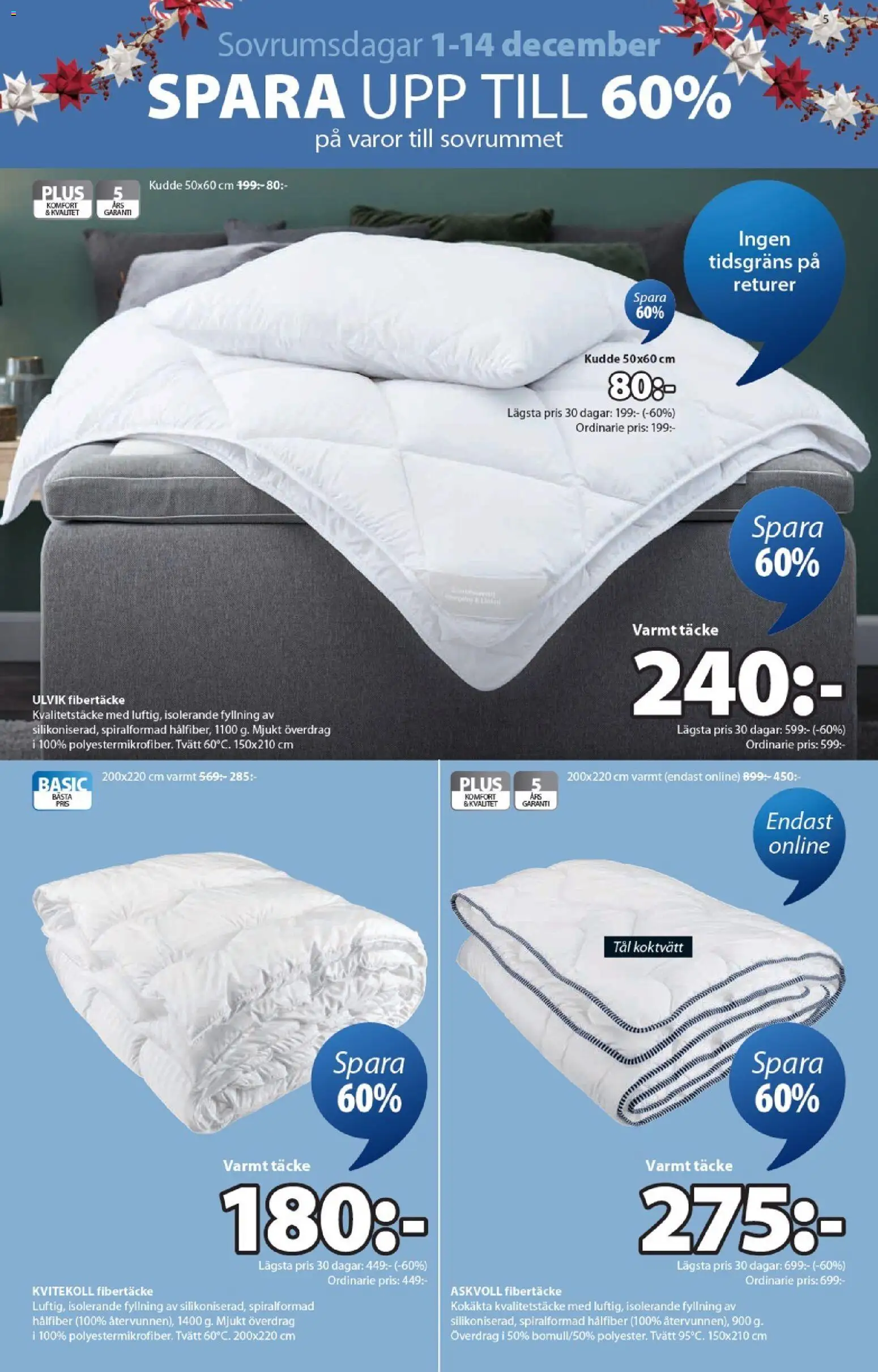 JYSK reklamblad aktuell från 01.12.2025 | Sida: 5