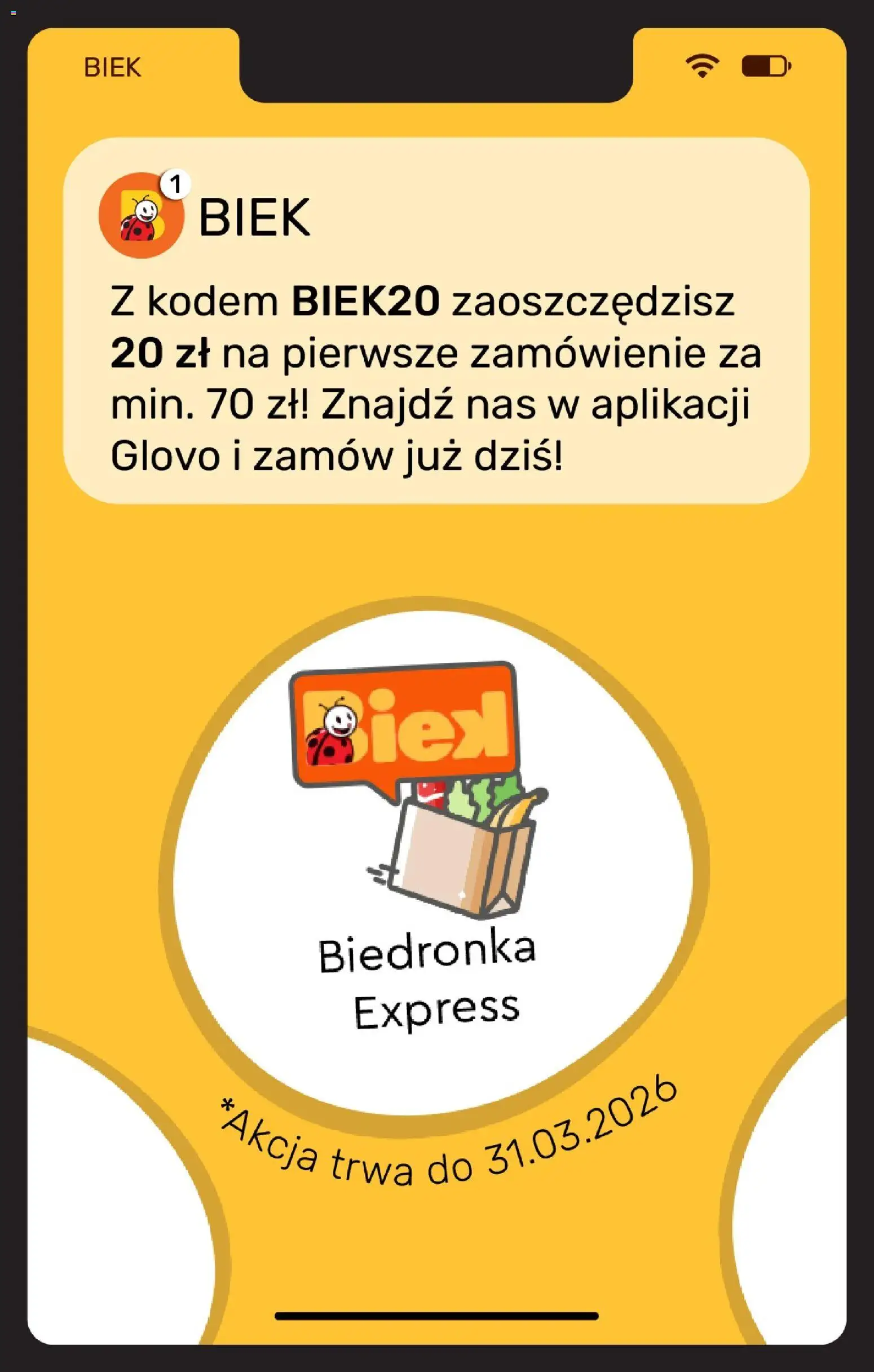 Biedronka gazetka - BIEK Express od 20.03.2026 | Strona: 10