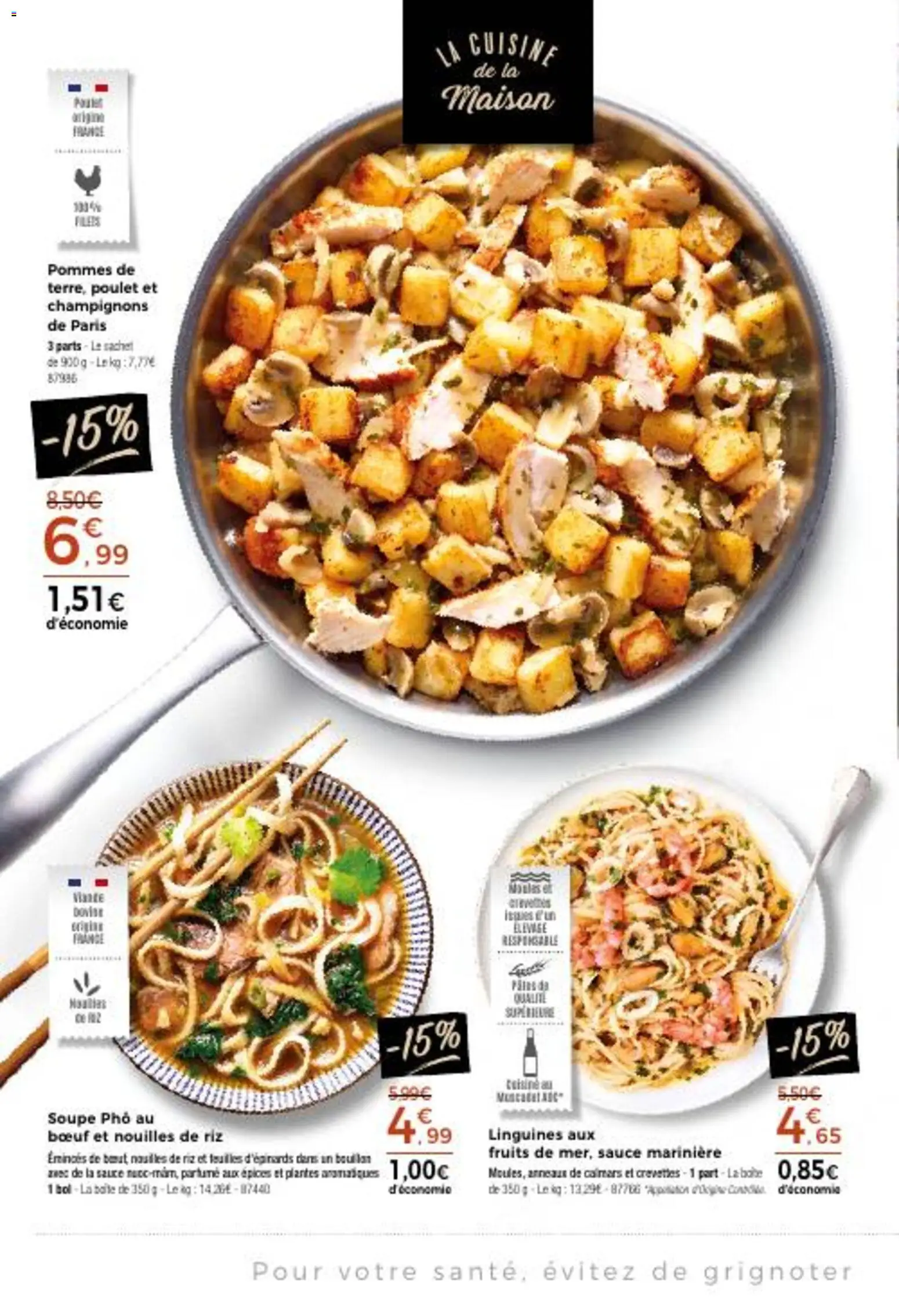 {H1} | Page: 12 | Produits: Marinière, Soupe, Bol, Riz