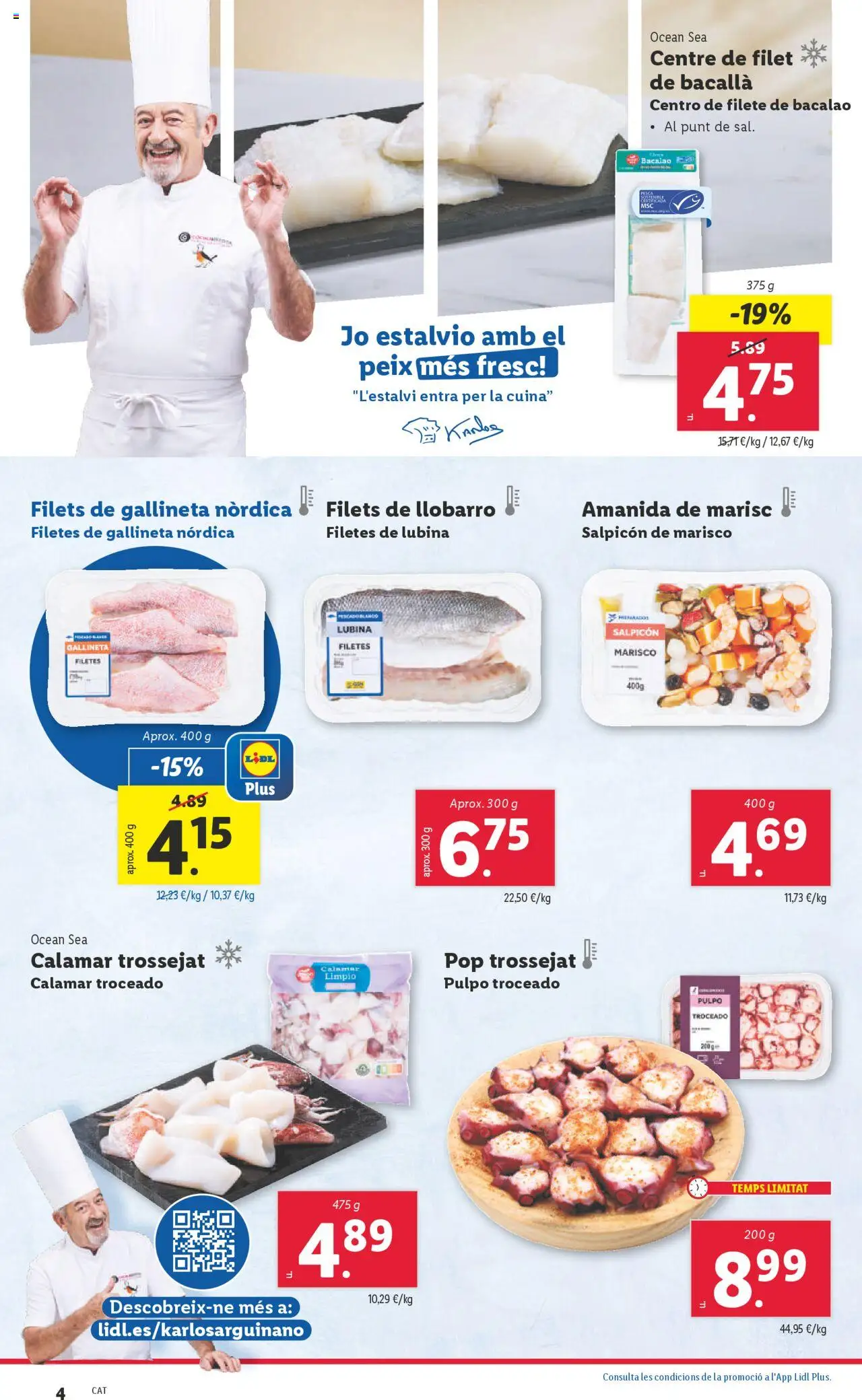 Lidl catálogo BCN │ válido desde el 09.06.2025 | Página: 4 | Productos: Filete
