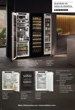 Pré-visualização Radio Popular - Especial Eletrodomésticos Encastre válido de 07.10.2025 | Página: 10 | Produtos: Agua, Frigorífico, Congelador, Vinho