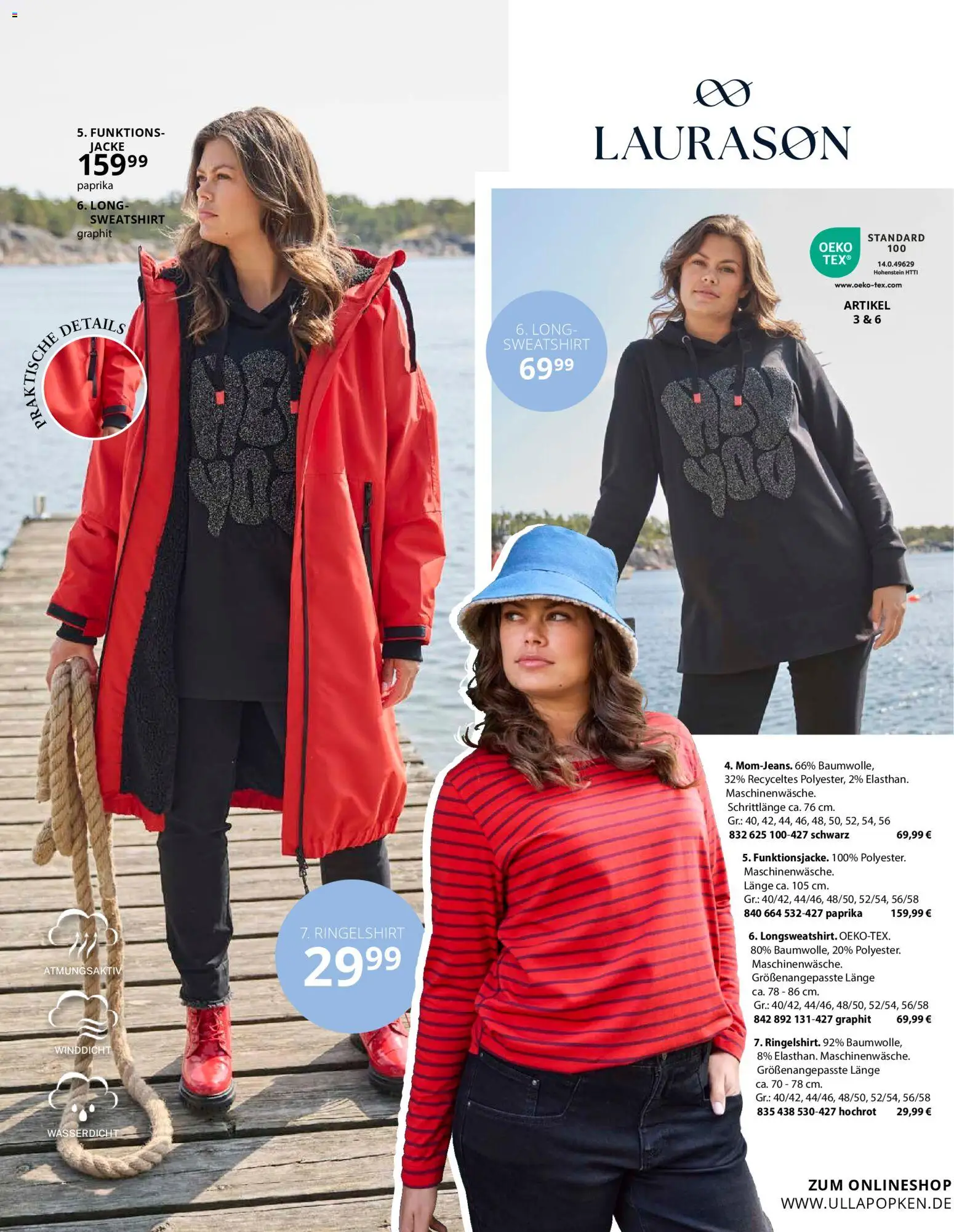 Ulla Popken Prospekt 	 – gültig ab 01.11.2025 | Seite: 95 | Produkte: Sweatshirt, Paprika, Jacke