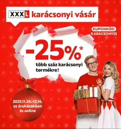 XXXLutz Akciós újság - amely érvényes a következő dátumtól: 24.11.2025