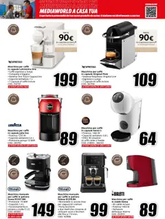 Volantino Media World del 04.09.2025 | Pagina: 23 | Prodotti: Caffè, Tè, Caffe in capsule, Lavazza