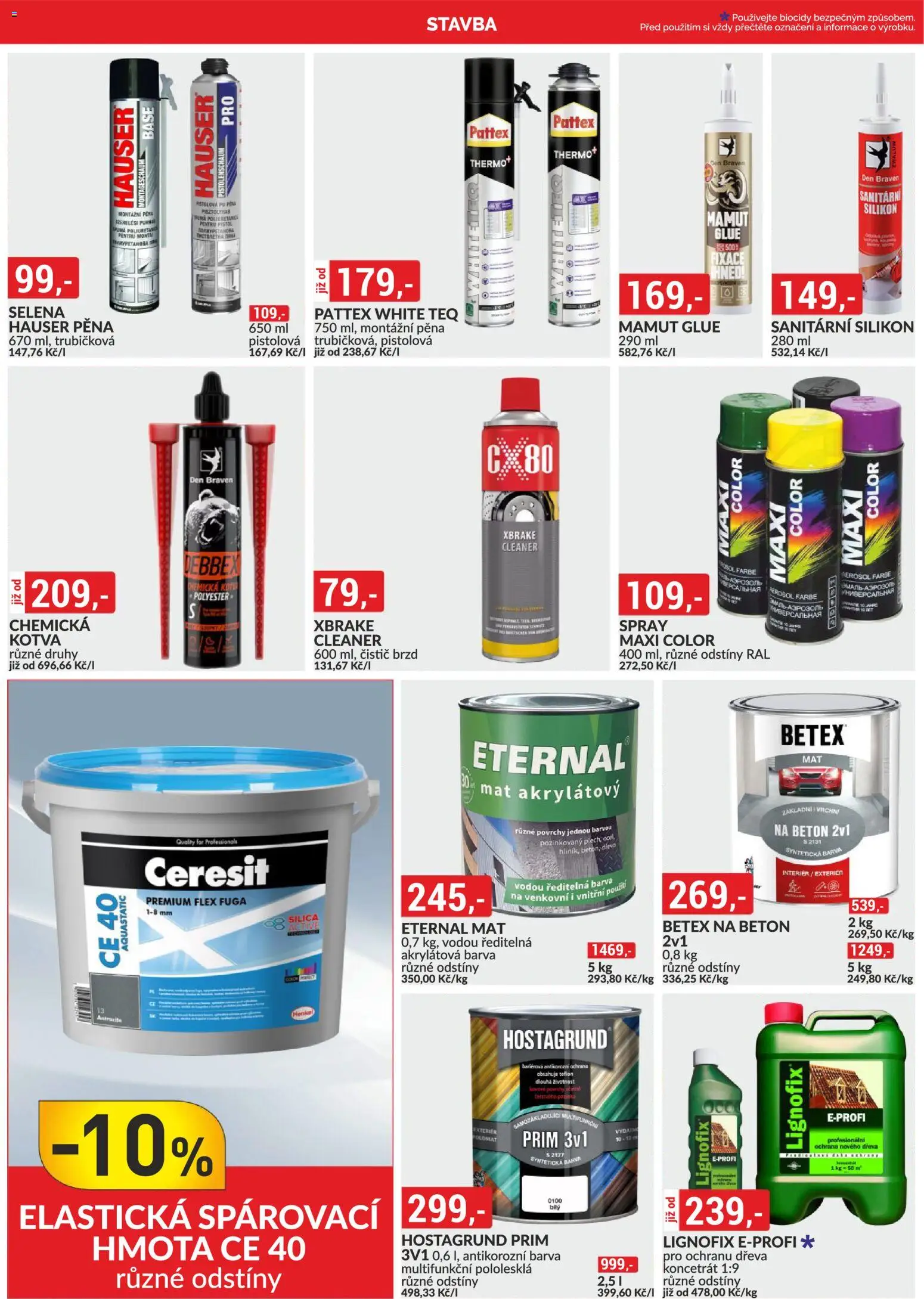 BAUMAX leták od 01.03.2026 | Strana: 54 | Produkty: Silikon, Kotva