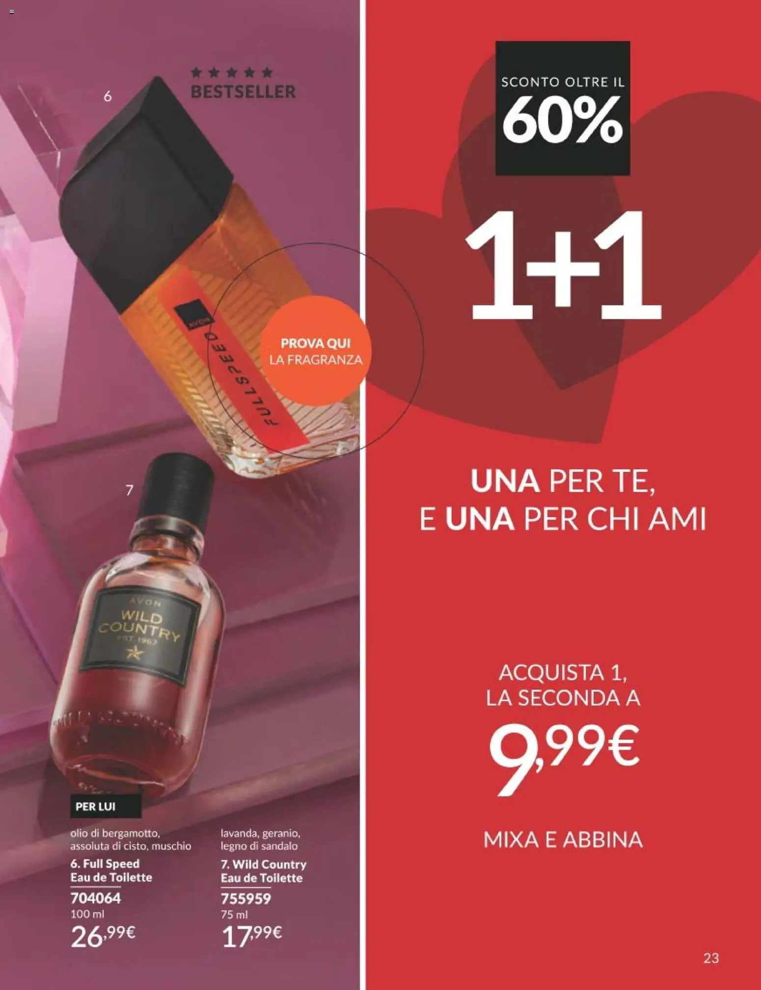 Volantino Avon del 01.02.2026 | Pagina: 23 | Prodotti: Olio, Fragranza