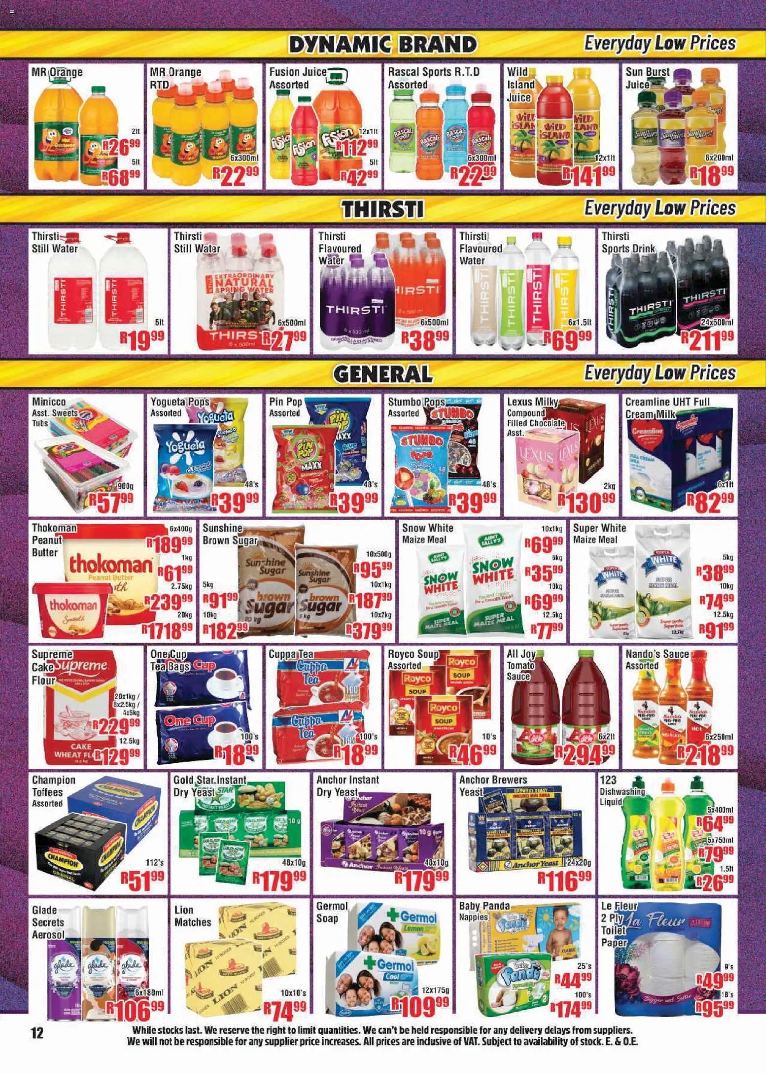 New Devland catalogue – valid from 23.03.2026 | Page: 12 | Products: Toilet, Paper, Sauce, Lemon