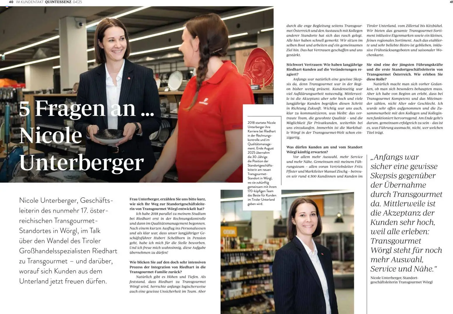 Transgourmet Quintessenz 04 | 2025 gültig ab 12.11.2025 | Seite: 22