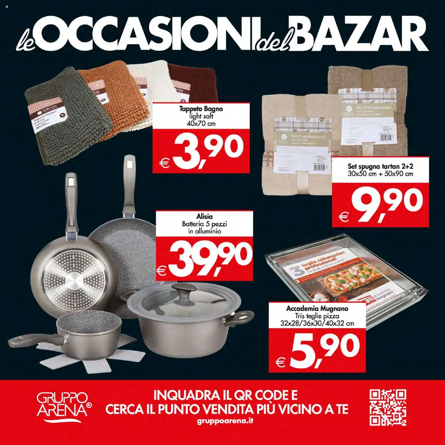 Volantino Decò del 13.02.2026 | Pagina: 25 | Prodotti: Pizza, Tè, Alluminio, Batteria