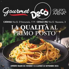 Anteprima del volantino Decò Gourmet - Sicilia catalogo valido a partire dal 12.09.2025