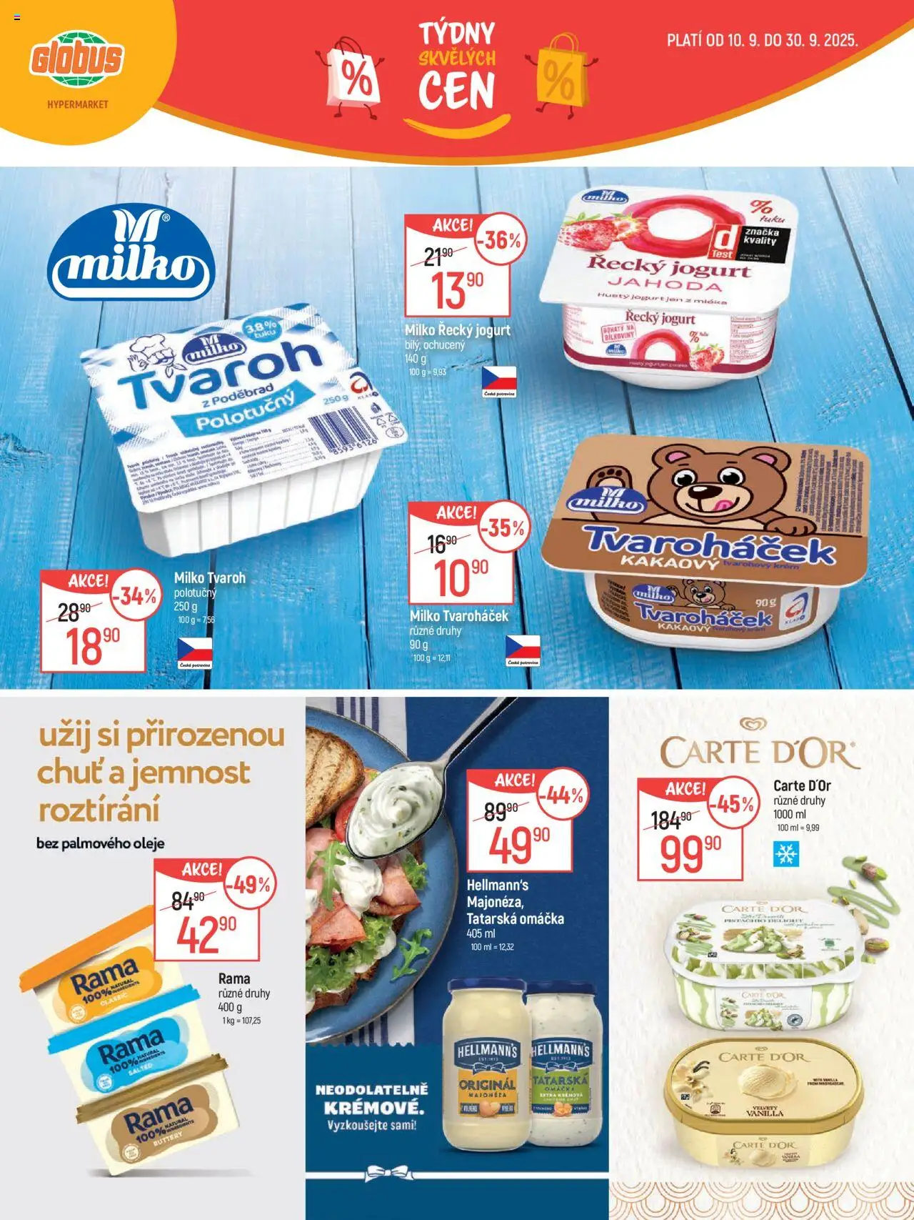 Globus leták - Olomouc od 10.09.2025 | Strana: 5 | Produkty: Oleje, Test, Hellmann's, Majonéza