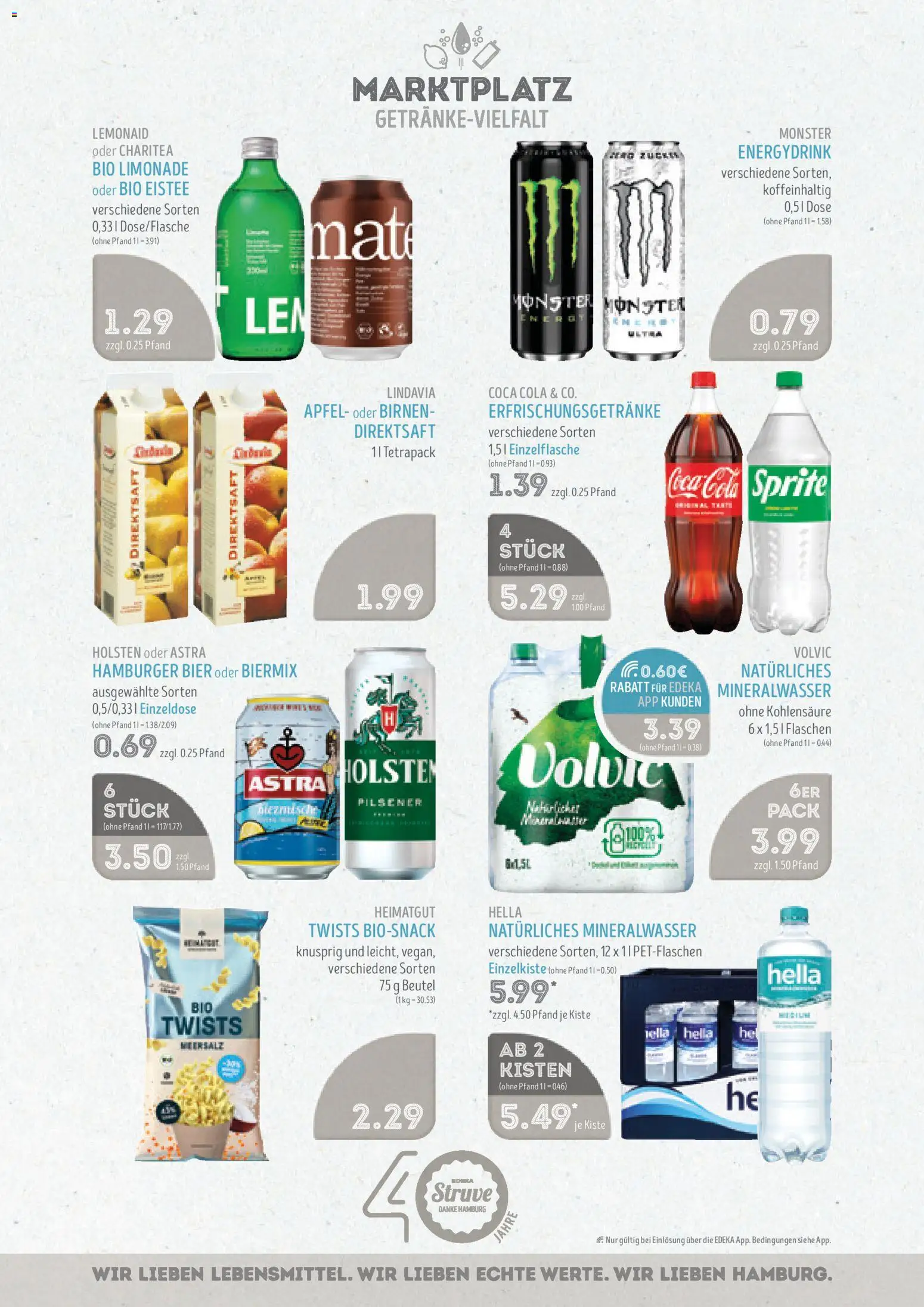 Edeka Struve Prospekt 	 – gültig ab 02.03.2026 | Seite: 13 | Produkte: Sprite, Bier, Mineralwasser, Volvic