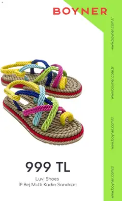 Boyner Katalog - 01.07.2025 tarihinden itibaren geçerlidir | Sayfa: 7 | Ürünler: Sandalet