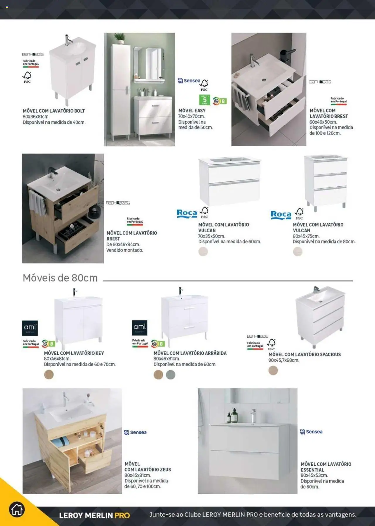 Leroy Merlin Catálogo │ válido de 18.11.2024 | Página: 258 | Produtos: Lavatório