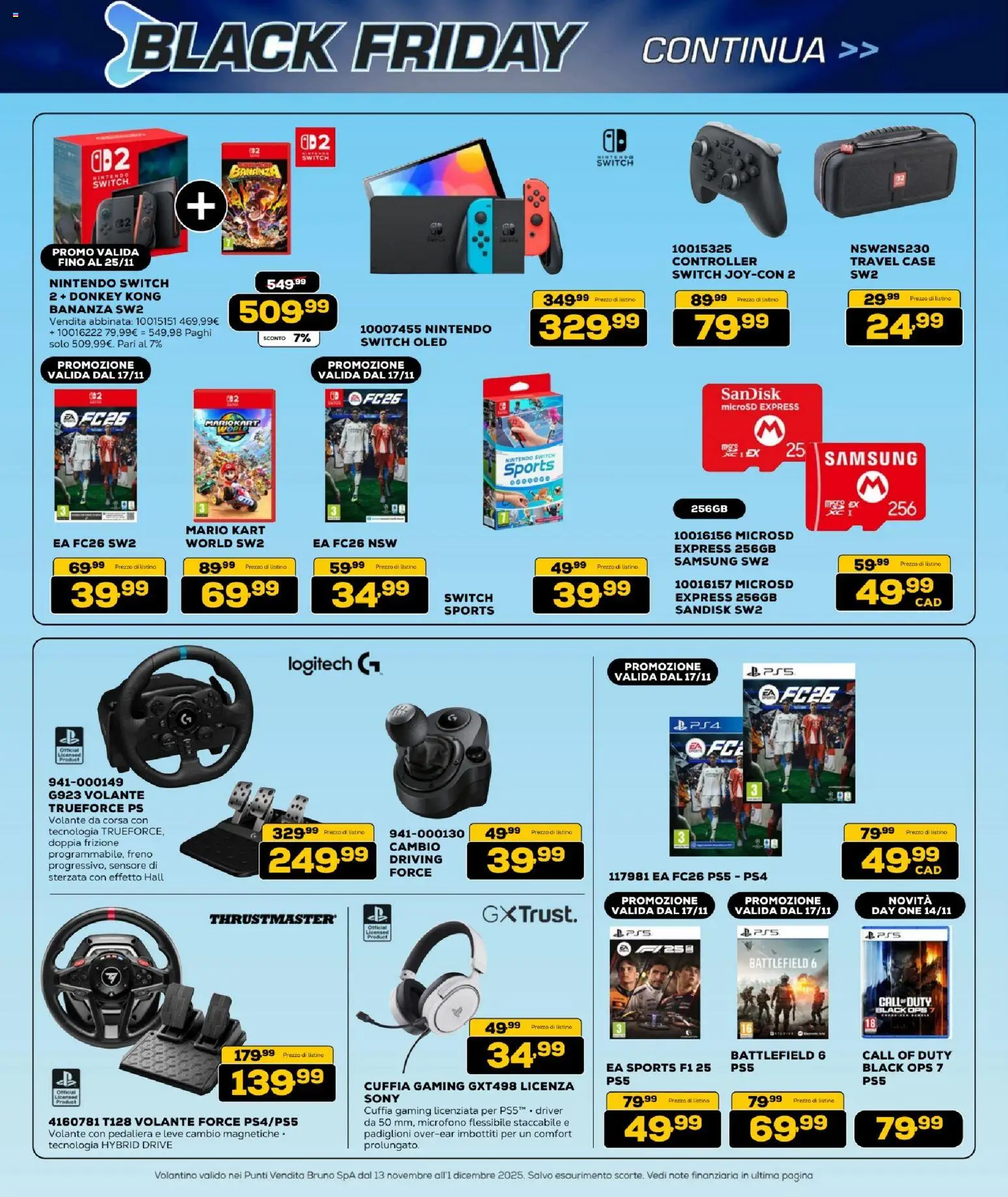 Volantino BRUNO del 13.11.2025 | Pagina: 15 | Prodotti: Microfono, Samsung
