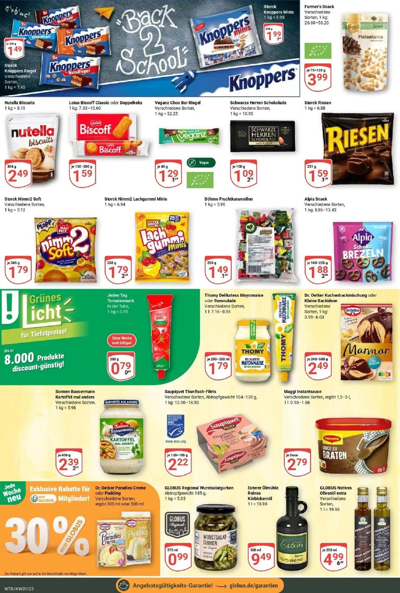 Globus prospekt Neutraubling	 - gültig ab dem 28.07.2025 | Seite: 16 | Produkte: Kürbiskernöl, Maggi, Tomaten, Creme
