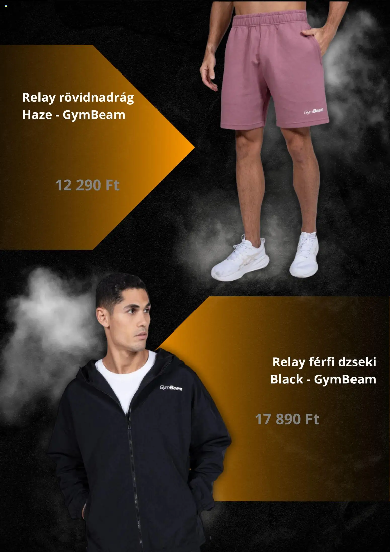 GymBeam akciós ujság - amely érvényes a következő dátumtól: 19.02.2026 | Oldal: 5 | Termékek: Dzseki, Rövidnadrág