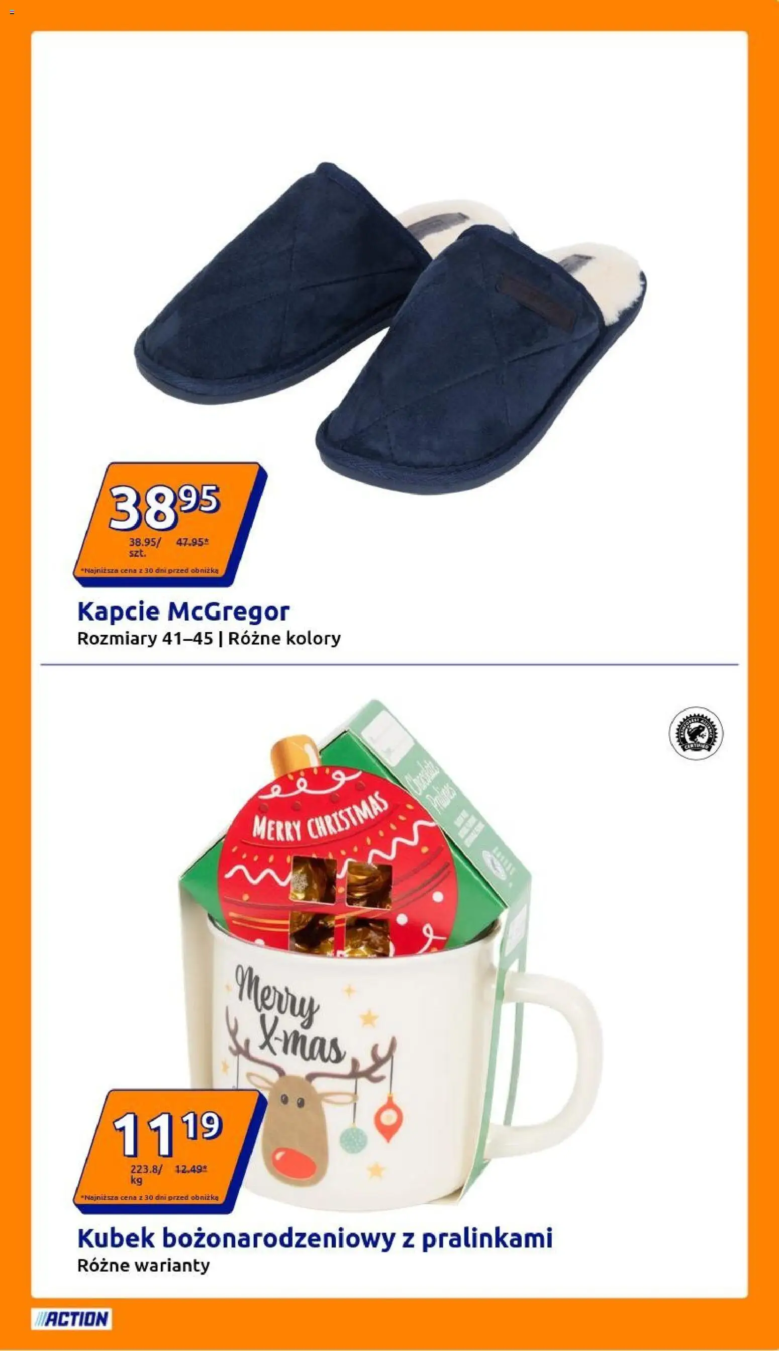 Action Gazetka od 19.11.2025 | Strona: 5 | Produkty: Kapcie