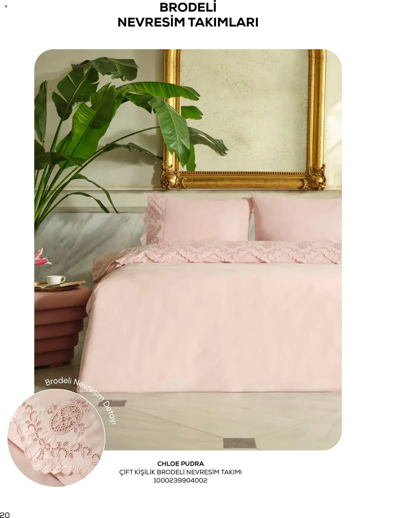 Karaca Home - Katalog Sezonsuz Karaca Home Şıklığı - İlkbahar / Yaz 2026 - 01.03.2026 tarihinden itibaren geçerlidir | Sayfa: 20 | Ürünler: Nevresim, Pudra, Nevresim takımları