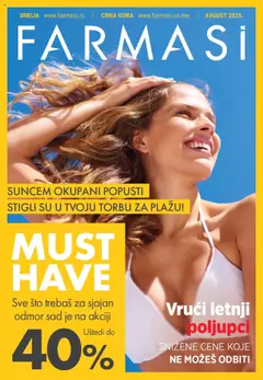 Farmasi katalog Avgust 2025 - pregled Farmasi kataloga - važi od 01.08.2025