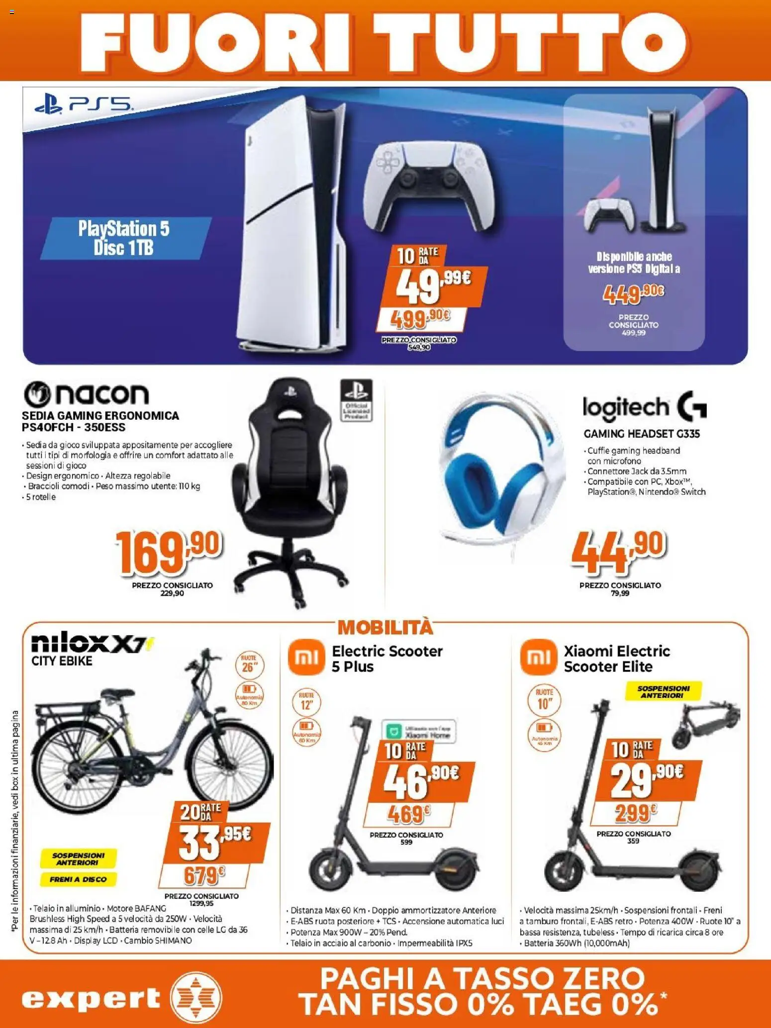 Volantino Expert del 15.01.2026 | Pagina: 6 | Prodotti: Xiaomi, Cuffie, Gioco, Microfono