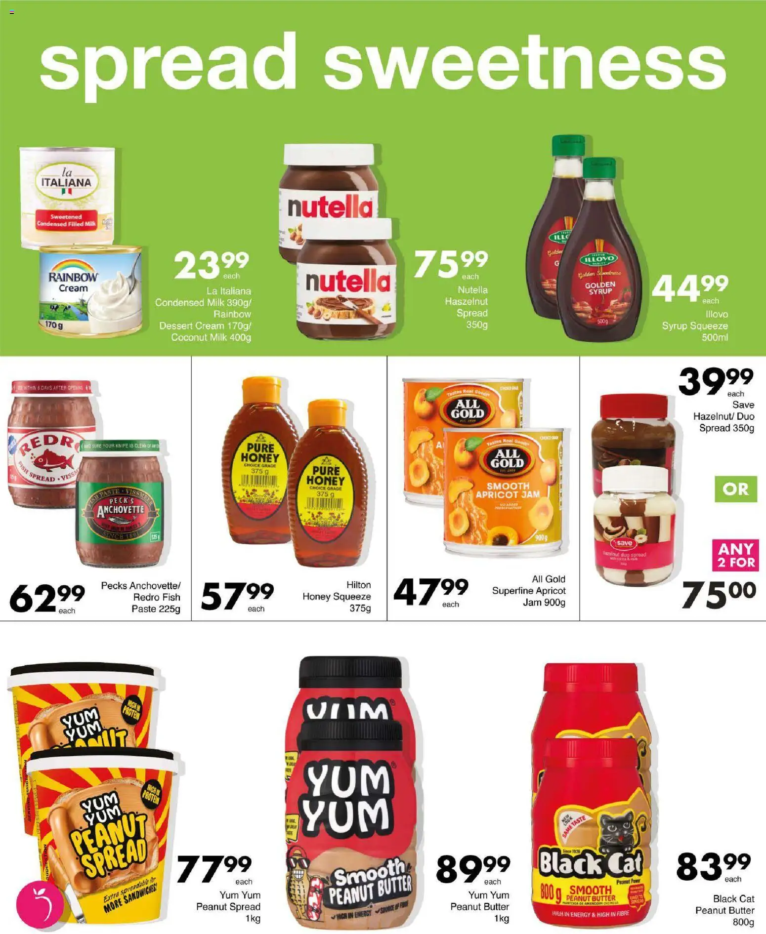 New Save catalogue – valid from 12.02.2026 | Page: 31 | Products: Milk, Butter, Condensed milk, Peanut butter