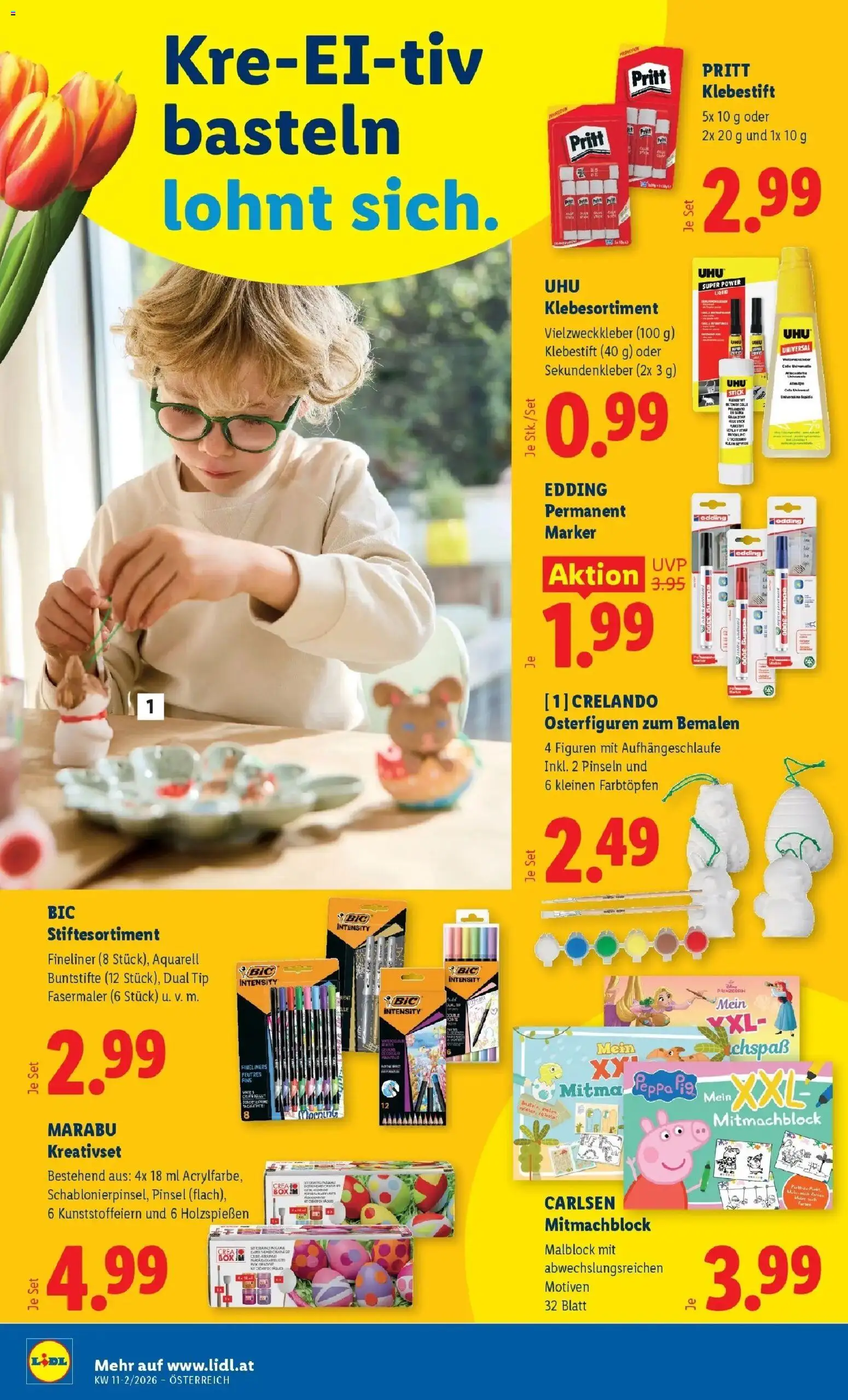Lidl Flugblatt - Wien, Langenzersdorf, Zwettl gültig ab 12.03.2026 | Seite: 24 | Produkte: Pinsel