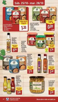 Vista previa ASIA GREEN GARDEN® Salsas asiáticas, Mango y naranja, Sweet chill, Curry, Agridulce, 300 ml válido desde el 20.10.2025 | Página: 30 | Productos: Arroz, Ρούτερ, Κλειδαριά της πόρτας, Δεξαμενή
