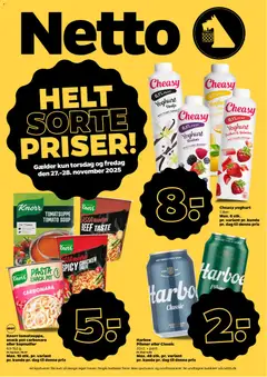 Netto - Sorte Priser! gyldig fra 26.11.2025