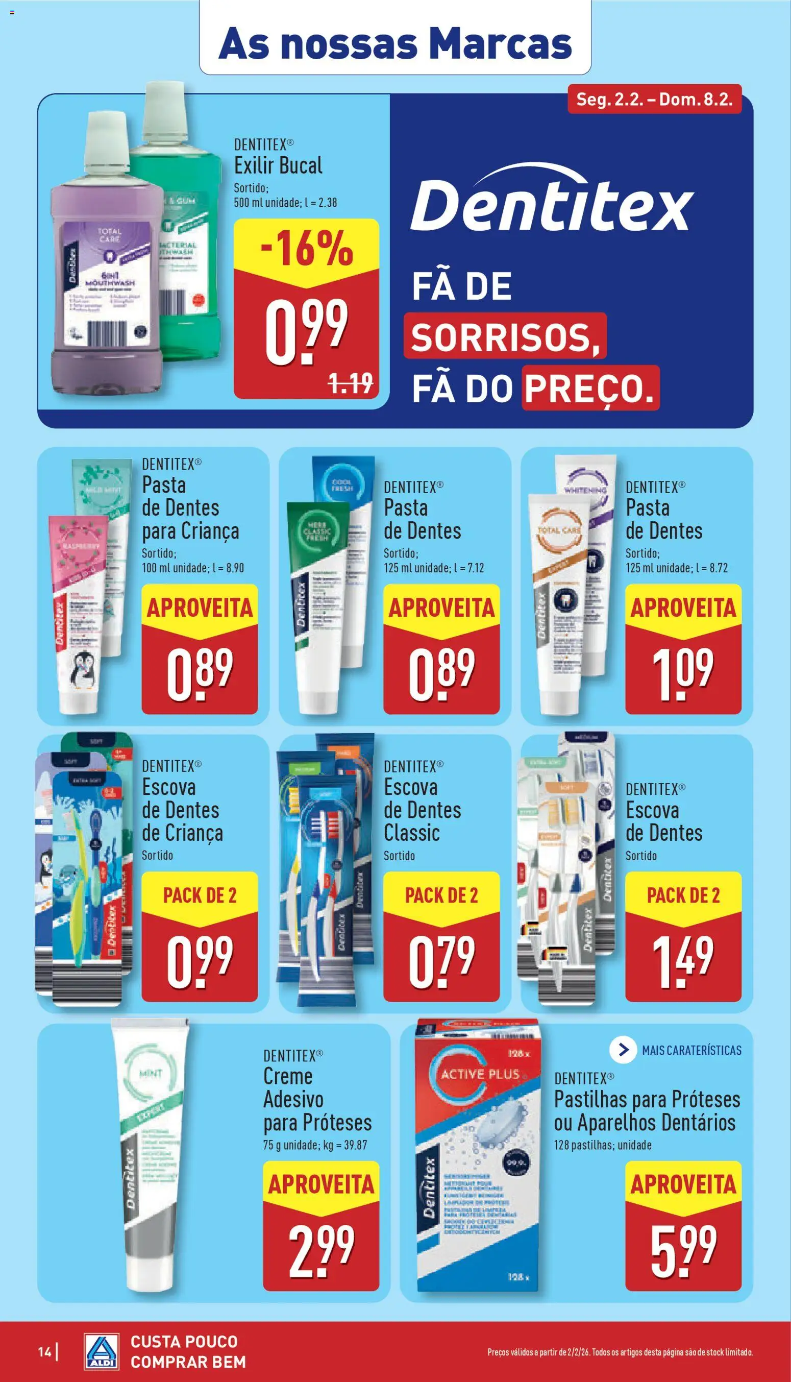 Aldi folheto │ válido de 02.02.2026 | Página: 14 | Produtos: Creme