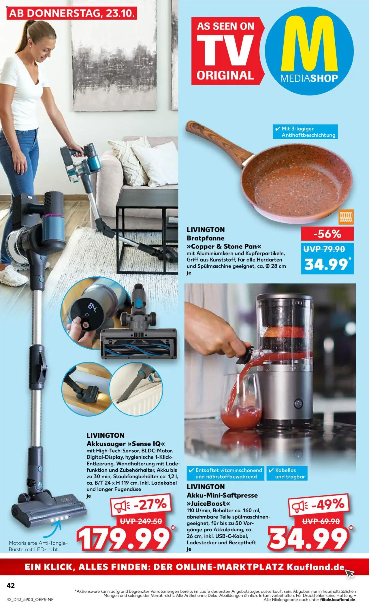 Kaufland prospekt Jena	 – gültig ab 23.10.2025 | Seite: 42 | Produkte: Bürste, Ladekabel