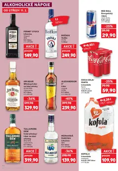 Náhled letáku COCA-COLA/ FANTA Limonáda, 4pack různé druhy 4x0,33 I plech od 11.02.2026 | Strana: 40