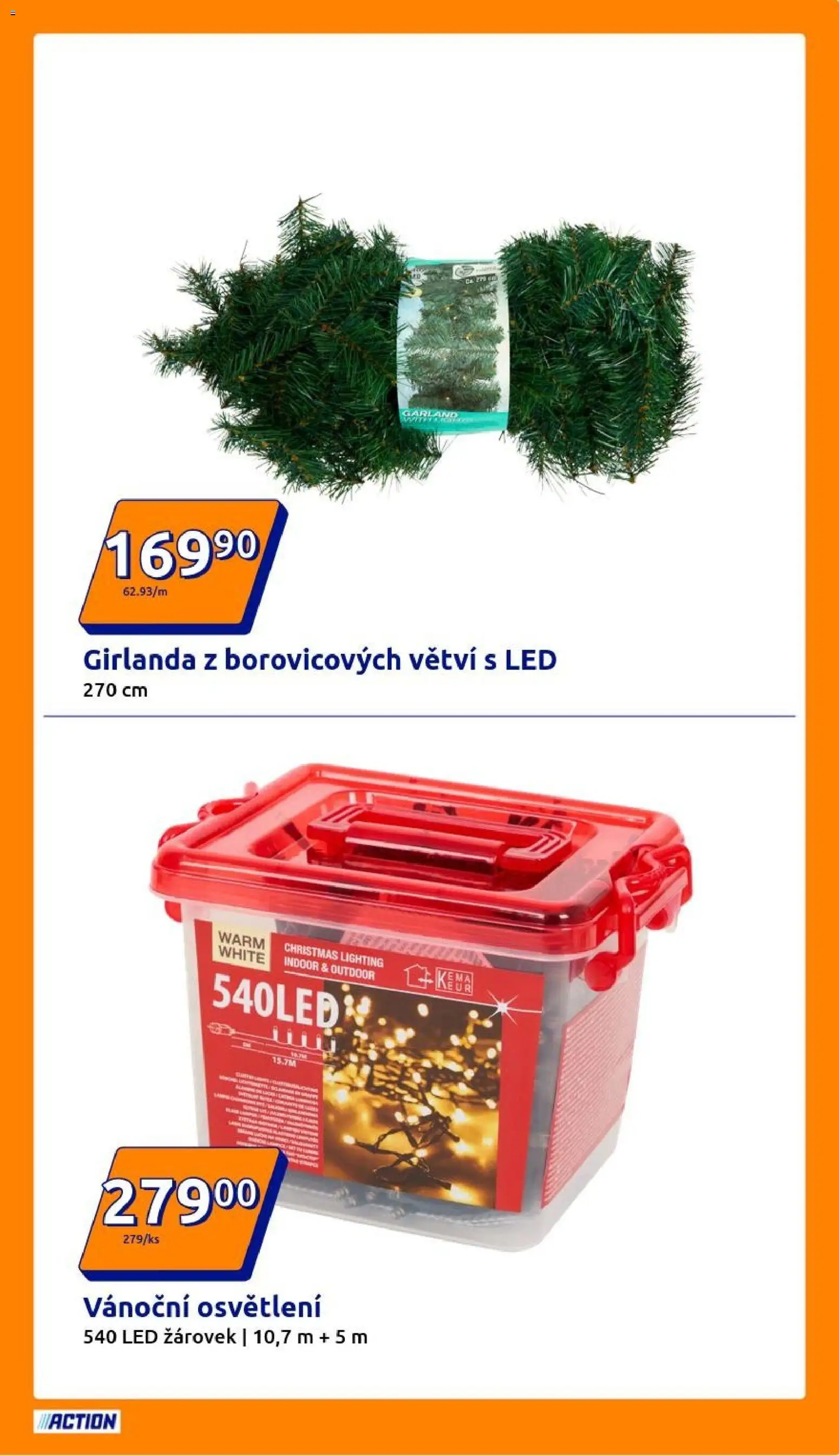 Action leták od 10.12.2025 | Strana: 19 | Produkty: Girlanda, LED