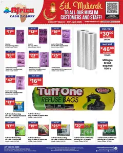 Africa Cash & Carry specials catalogue – valid from 19.03.2026 | Page: 124 | Products: Bag, Bread, Popcorn, Stock