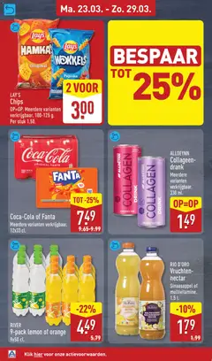 Aldi folder week 13 - Voorbeeld van een folder van Aldi, geldig van 23.03.2026 | Pagina: 16 | Producten: Chips, Fanta, Kész piskótalap