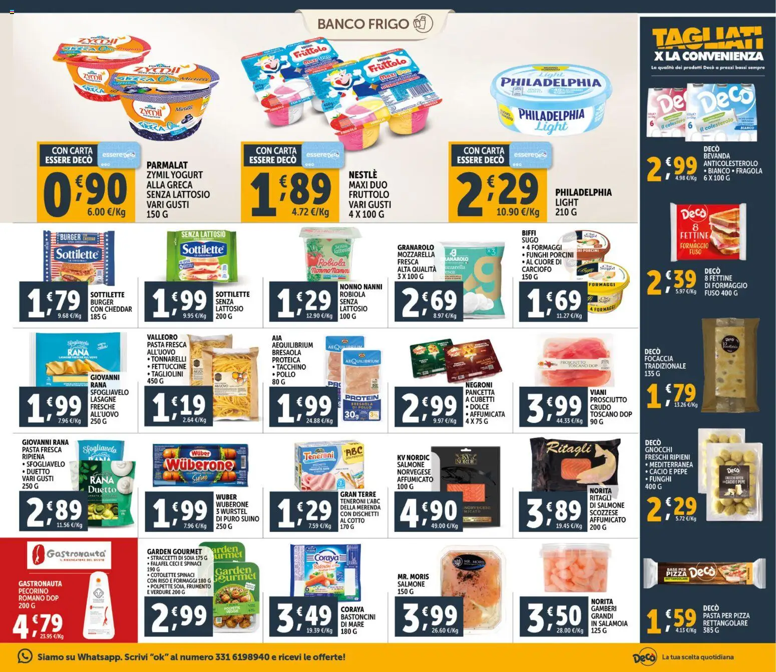 Volantino Decò del 06.03.2026 | Pagina: 11 | Prodotti: Riso, Ceci, Tacchino, Pecorino