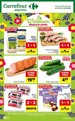 Pogląd oferty "Carrefour gazetka - Express" - ważna od 31.03.2026