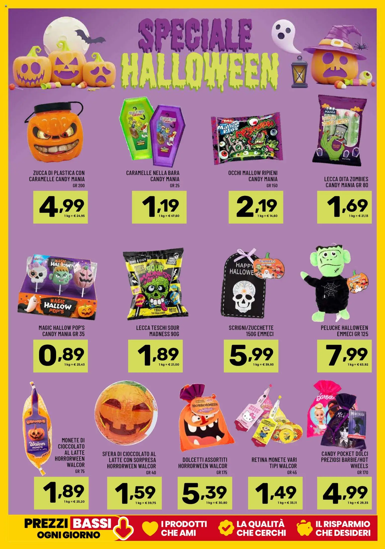 Volantino Il Centesimo del 24.10.2025 | Pagina: 15 | Prodotti: Peluche, Cioccolato, Latte, The
