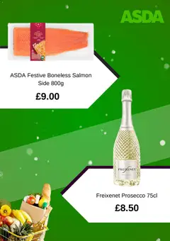 Preview of Asda - Weekly offers valid from 16.12.2025 | Page: 2 | Products: Salmon, Prosecco