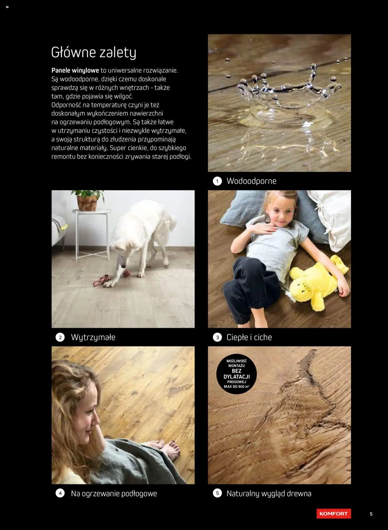 Komfort Gazetka - Katalog Podłogi I Drzwi od 26.06.2024 | Strona: 5