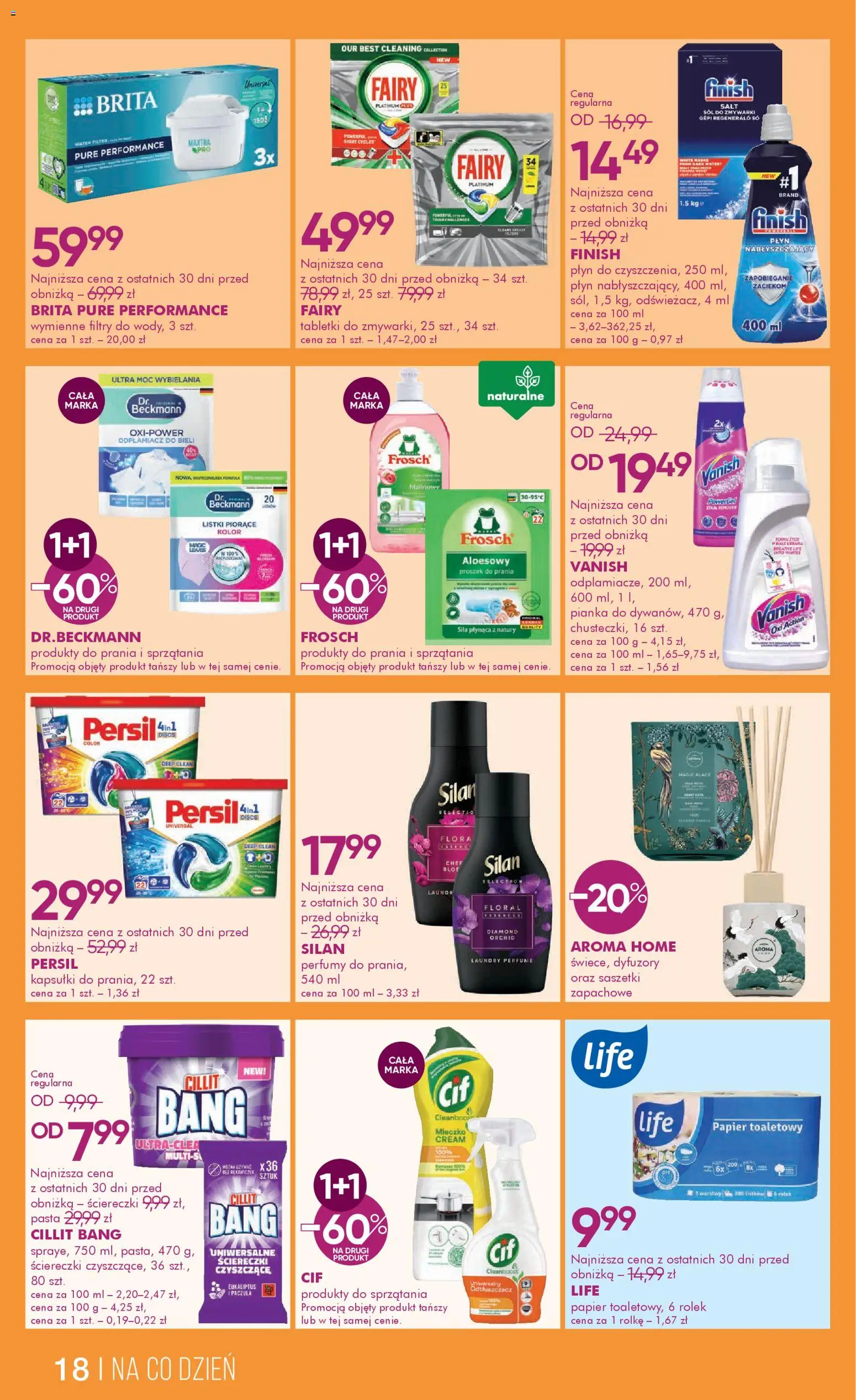 Super-pharm gazetka od 05.03.2026 | Strona: 18 | Produkty: Vanish, Persil, Por, Proszek do prania