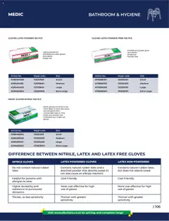 Dis-Chem specials catalogue – valid from 01.01.2025 | Page: 109 | Products: Glove, Gloves, Powder