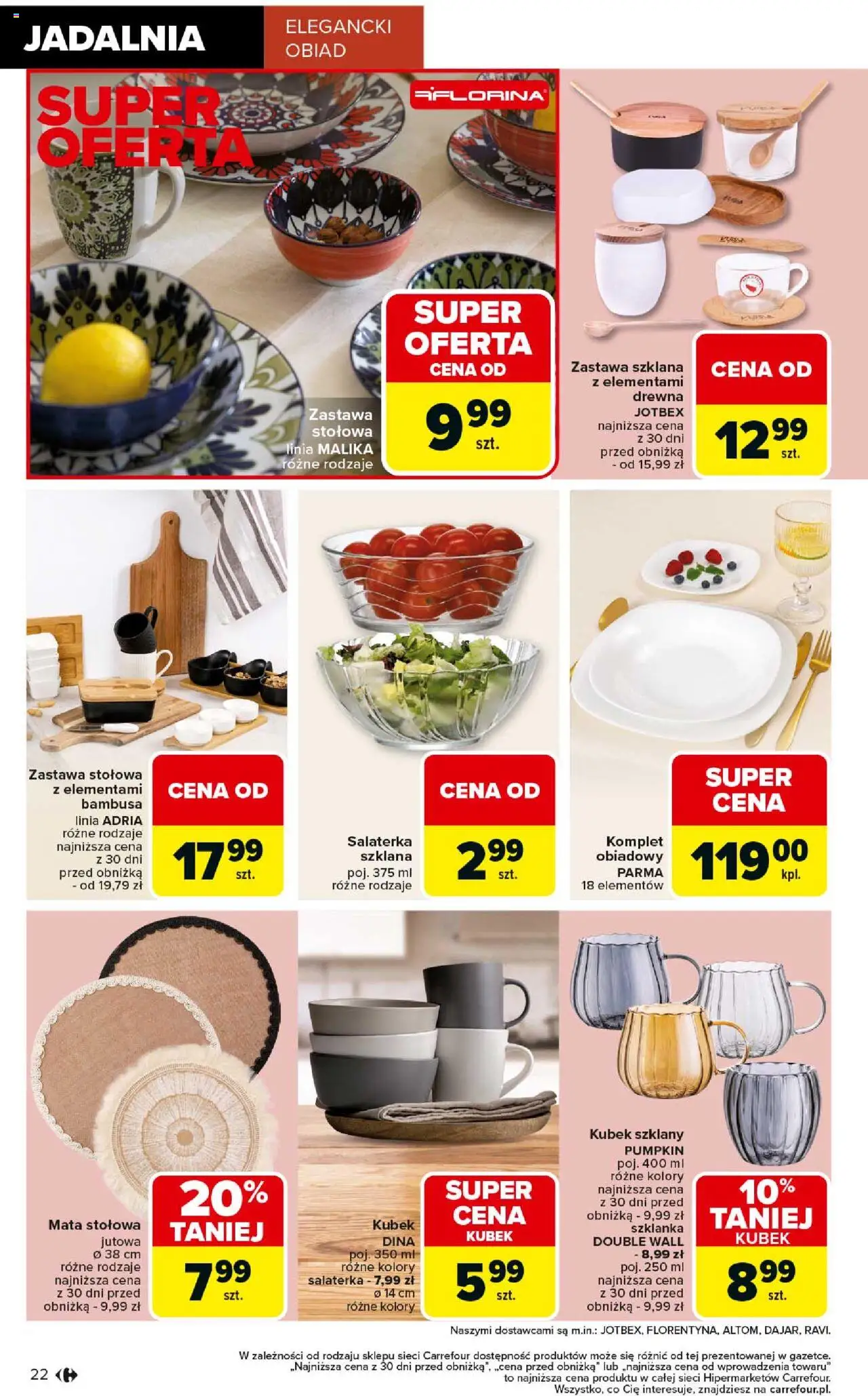 Carrefour Gazetka - Łap okazje od 11.09.2025 | Strona: 22 | Produkty: Szklanka
