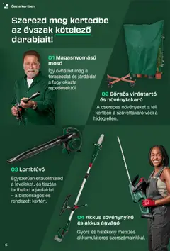 Akkus sövénynyíró és akkus ágvágó, Gyors és hatékony metszés akkumulátoros szerszámainkkal. - amely érvényes a következő dátumtól: 26.08.2025 | Oldal: 5