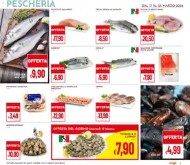 Anteprima del volantino Pan volantino valido a partire dal 17.03.2026 | Pagina: 11 | Prodotti: Salmone, Pesce, Spigola, Pesce spada