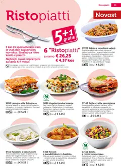 Bofrost katalog akcije – veljaven od 04.03.2026 | Stran: 39 | Izdelki: Rižota, Paradiznik, Lazanja, Solata