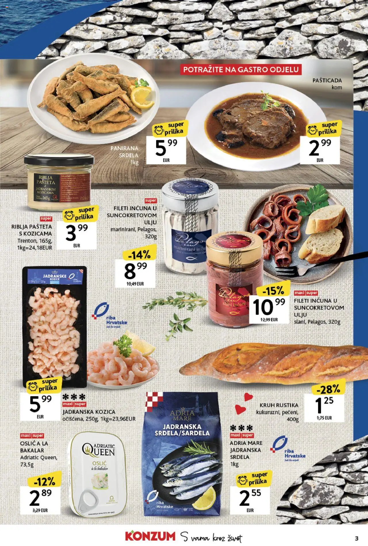 Konzum HR akciós ujság - amely érvényes a következő dátumtól: 19.05.2025 | Oldal: 3