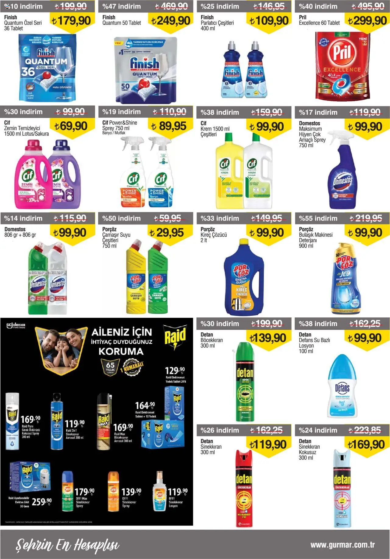 Gürmar Katalog - 16.08.2025 tarihinden itibaren geçerlidir | Sayfa: 14 | Ürünler: Kireç çözücü, Krem, Tablet, Bulaşık makinesi