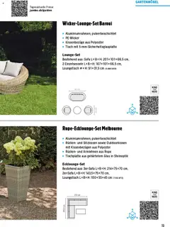 Jumbo Aktionen Gartenmöbelbroschüre 2025 ab 21.02.2025 gültig | Seite: 15 | Produkte: Tisch, Sofa, Gartenmöbel