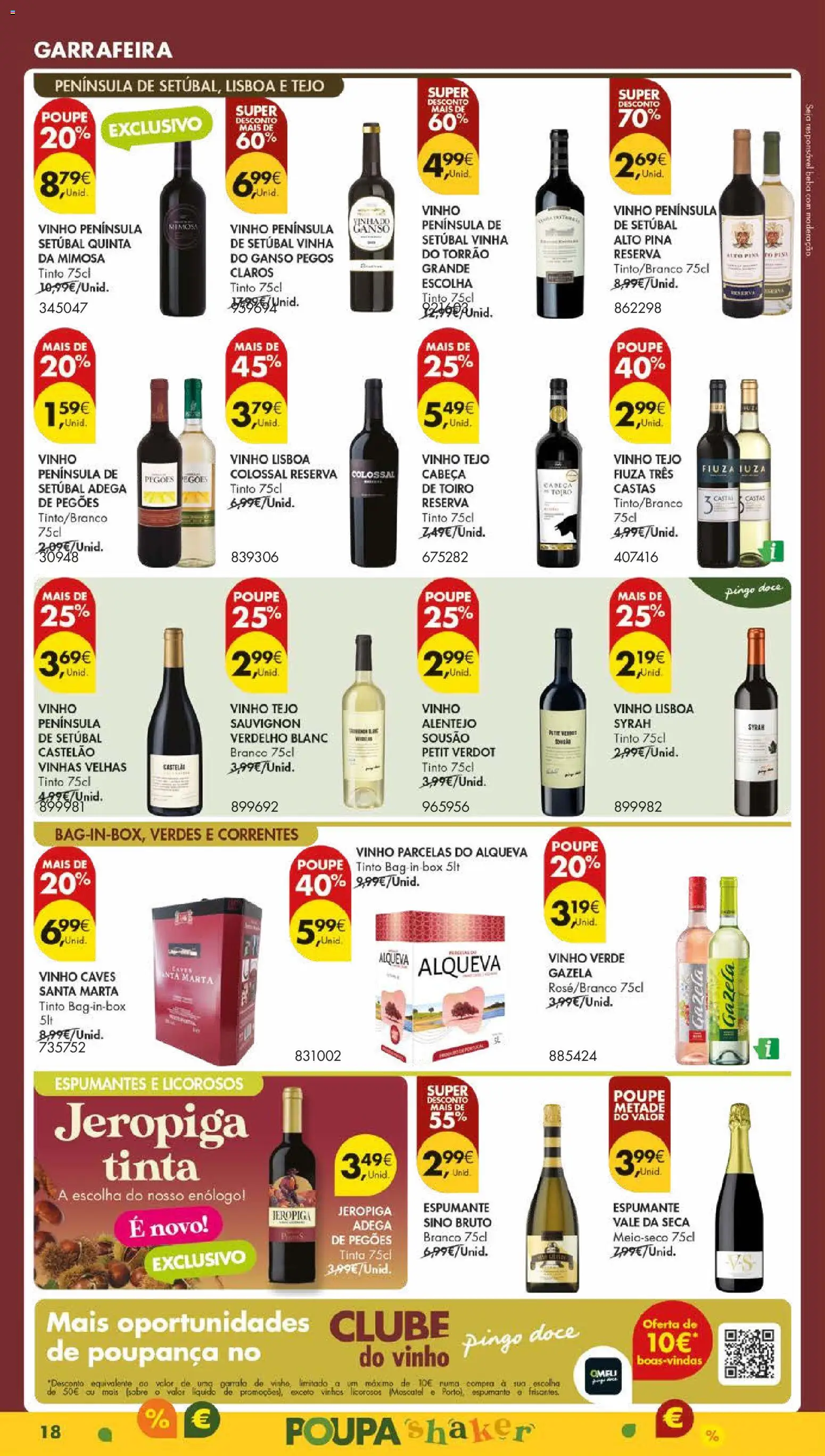 Pingo Doce folheto │ válido de 11.11.2025 | Página: 24 | Produtos: Espumante, Tinta, Vinho, Alto pina reserva